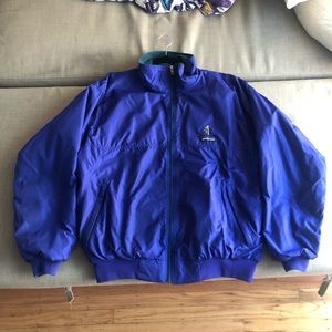 Patagonia fleece lined windbreaker